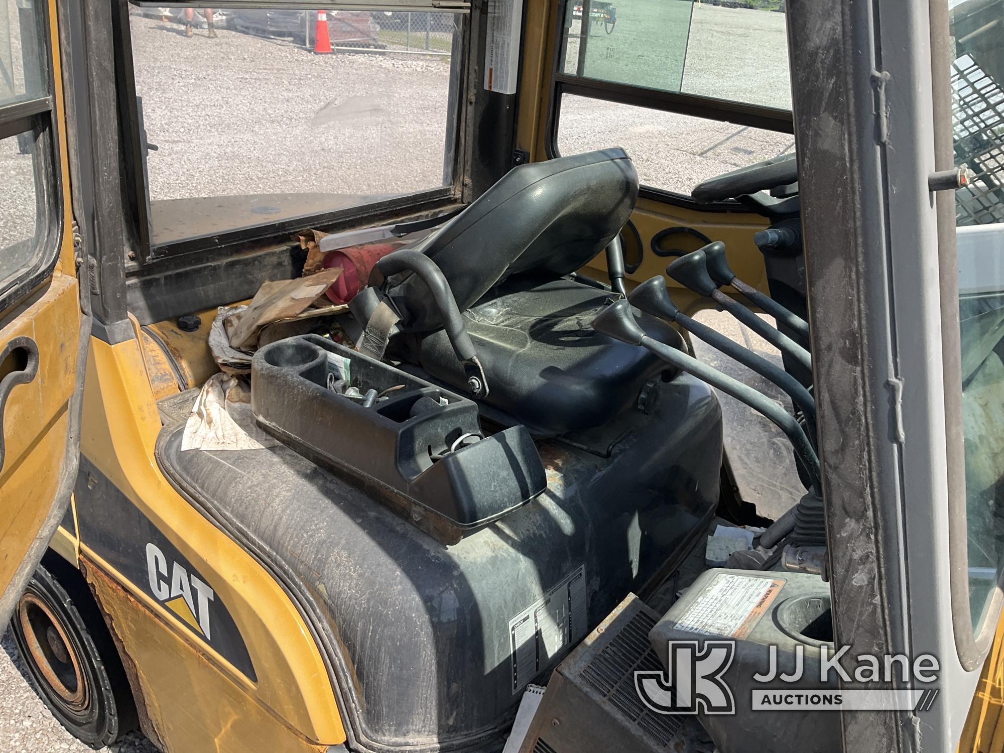 (Verona, KY) 2009 Caterpillar P6000D Rubber Tired Forklift Not Running, Condition Unknown, Steering