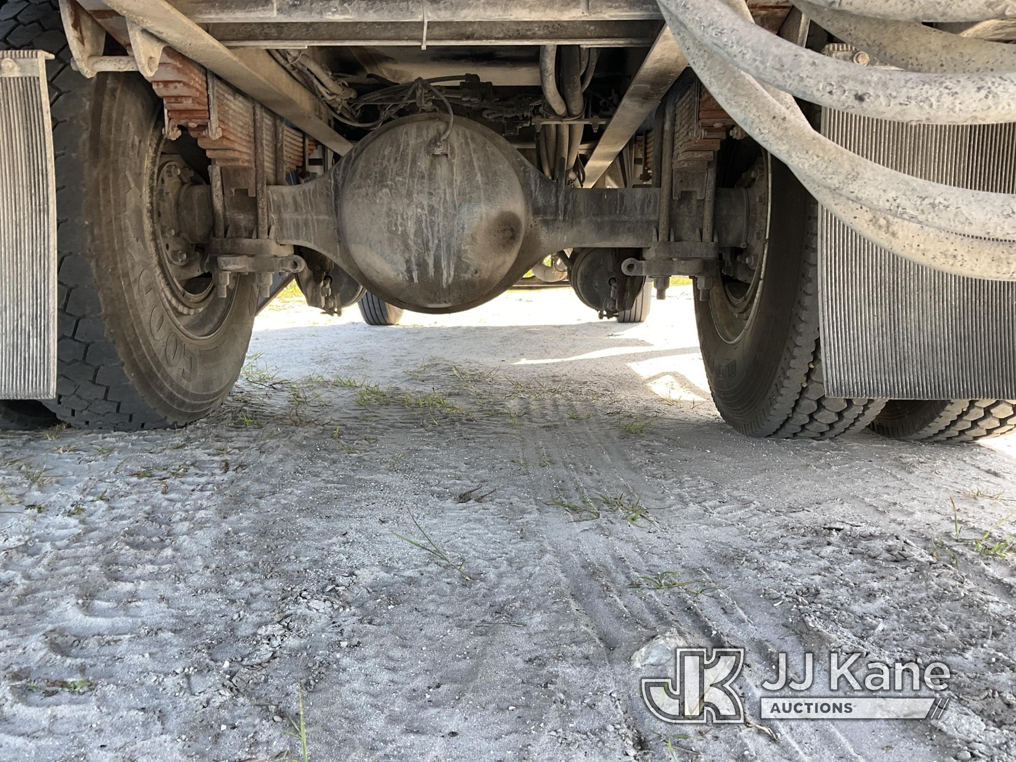 (Westlake, FL) Terex Commander 4047, Digger Derrick rear mounted on 2007 Peterbilt 335 Utility Truck