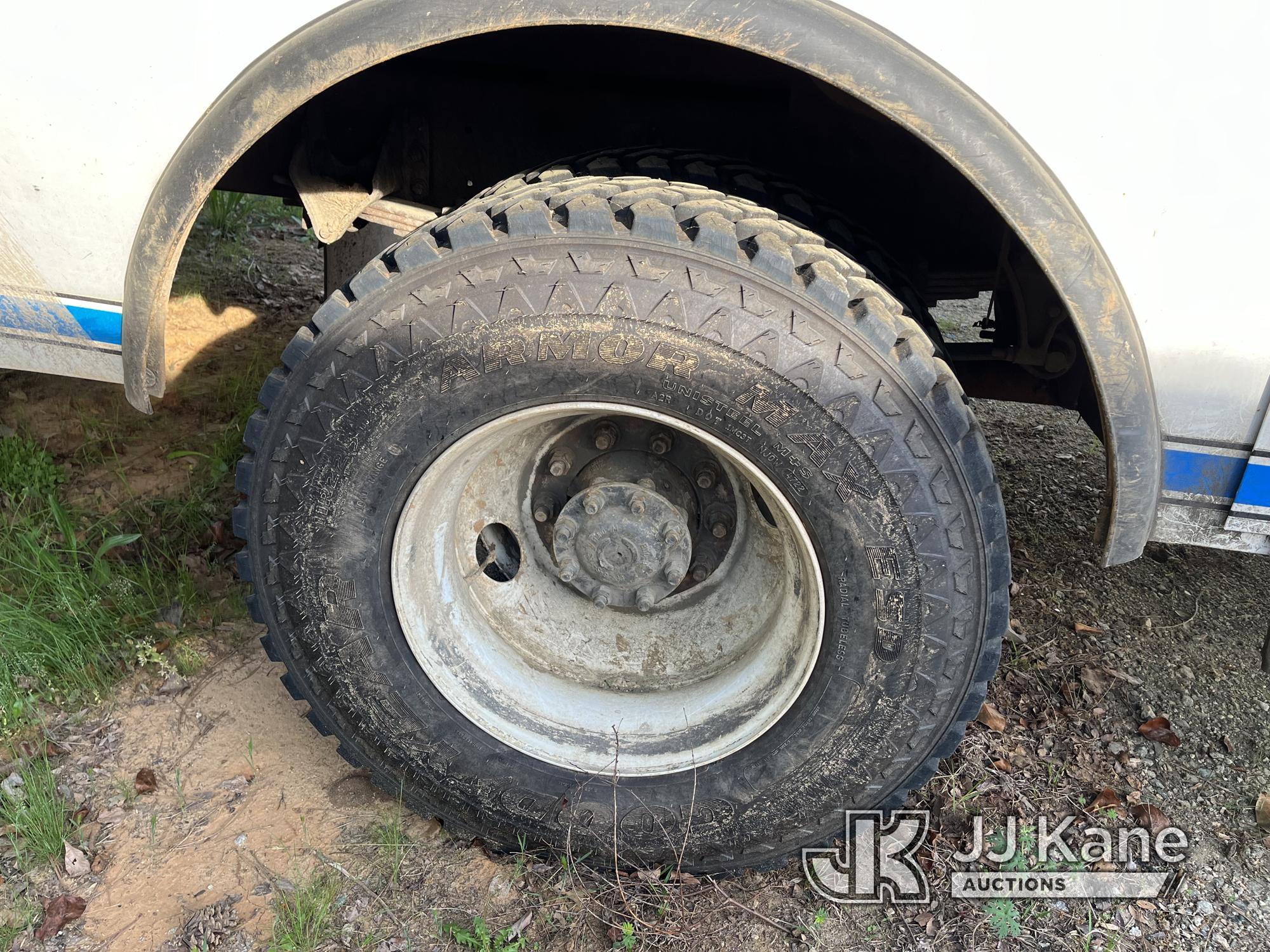 (Chester, VA) Altec DM47B-TR, Digger Derrick rear mounted on 2020 International HV507 4x4 Utility Tr