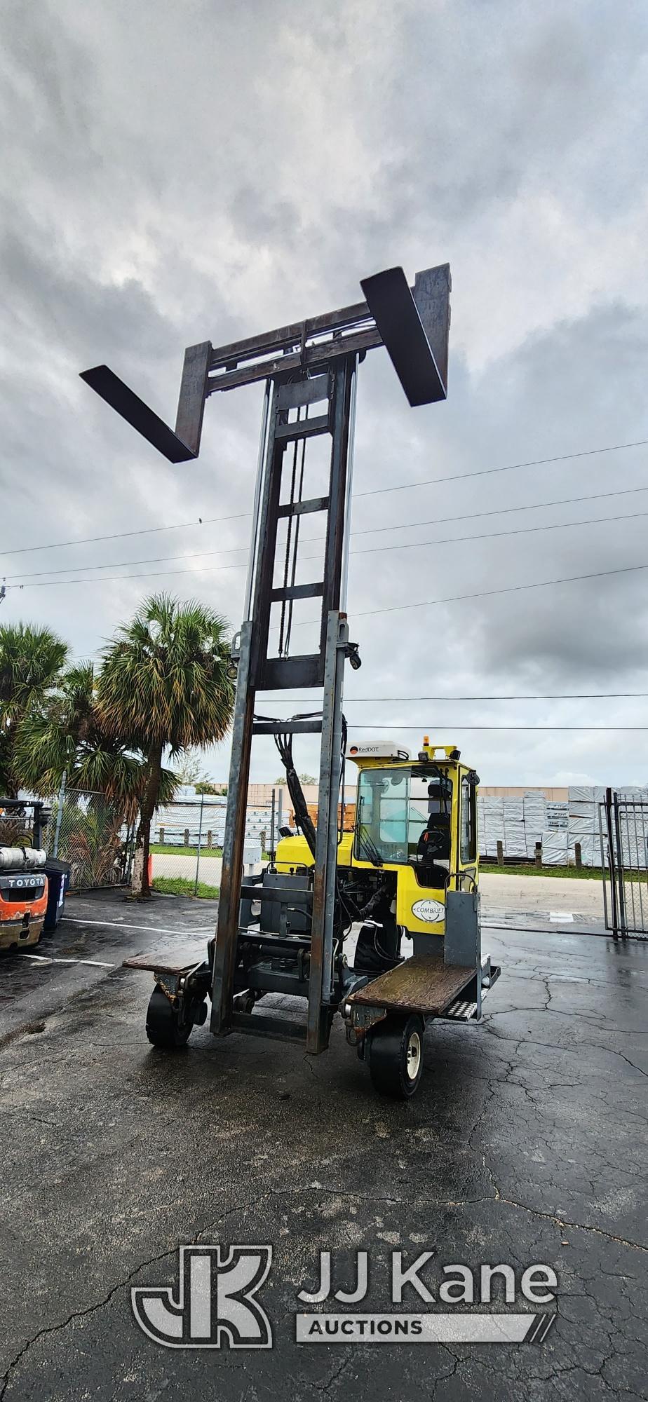 (Riviera Beach, FL) 2008 COMBI-LIFT CL80110DA50 Solid Tired Forklift, Loading Assistance Available R