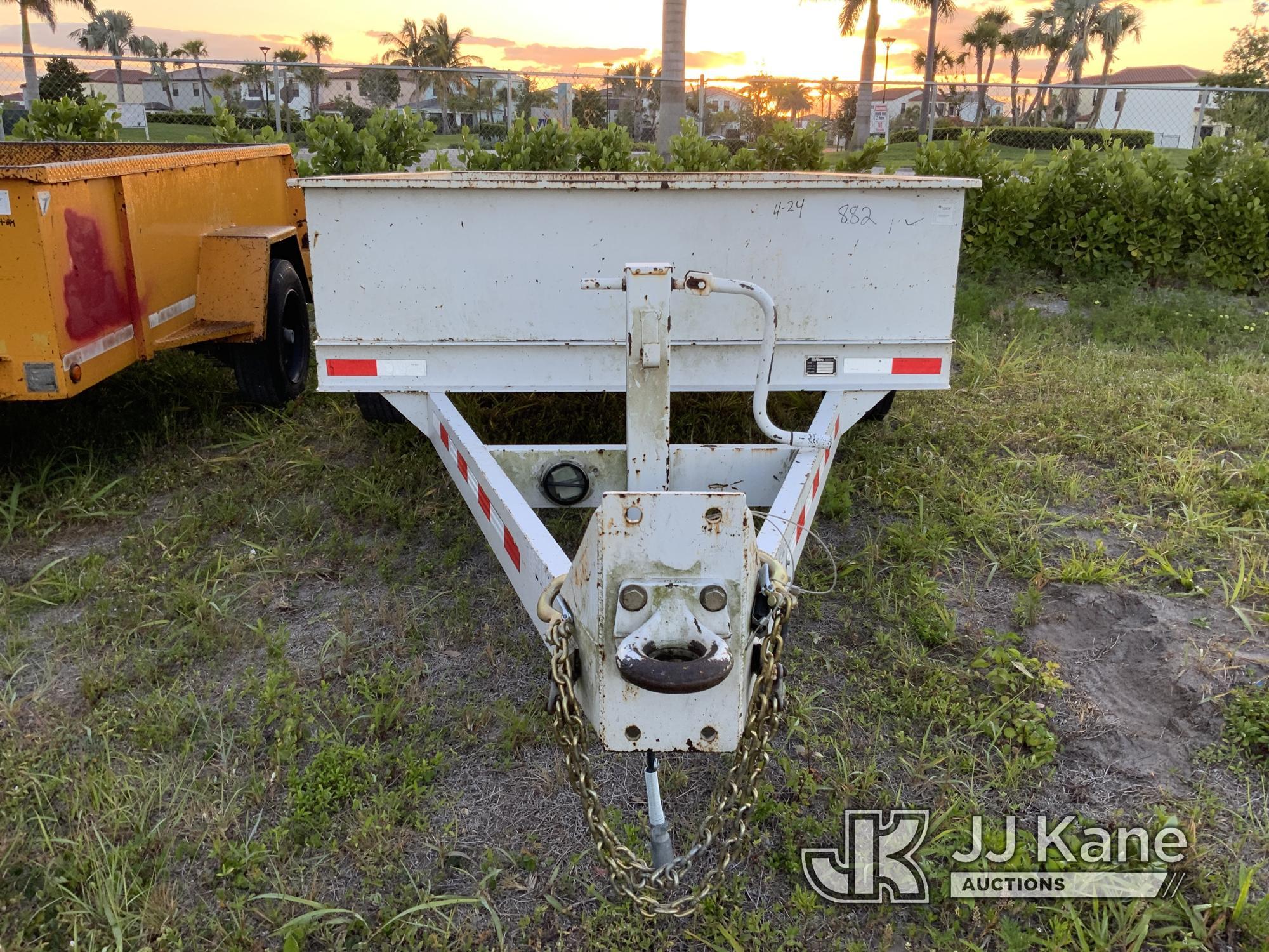 (Westlake, FL) 2017 Altec TC 1249 S/A Material Trailer Rust) (FL Residents Purchasing Titled Items -
