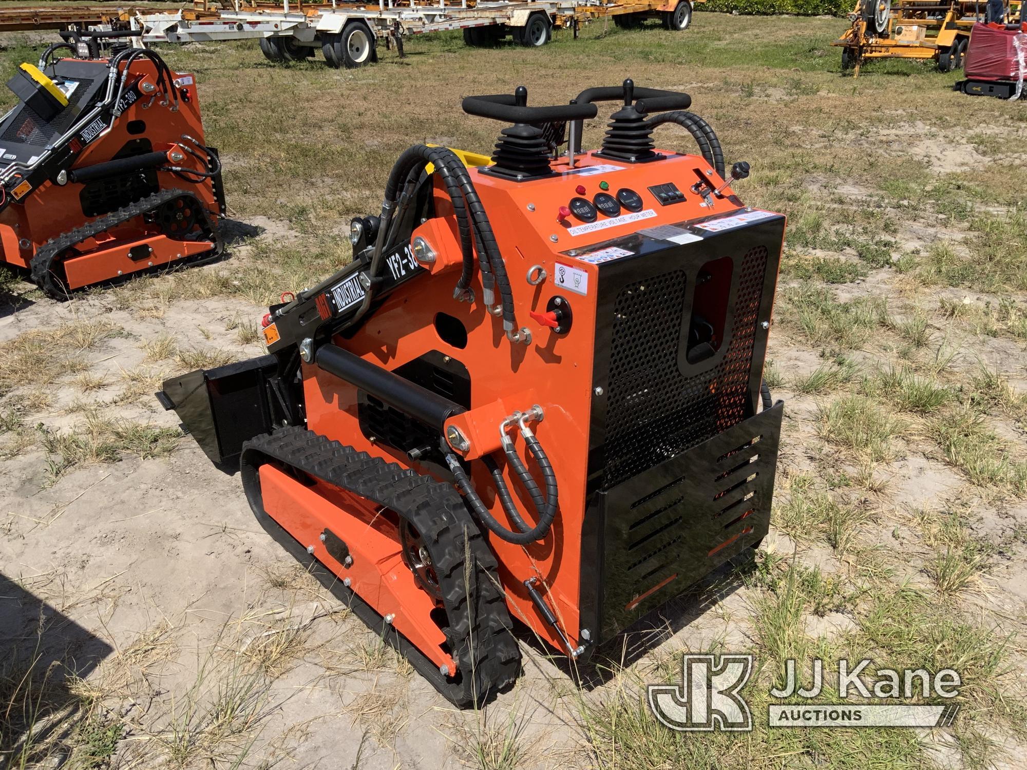 (Westlake, FL) 2023 AGROTK YF2-380 Walk-Behind Tracked Skid Steer Loader New/Unused