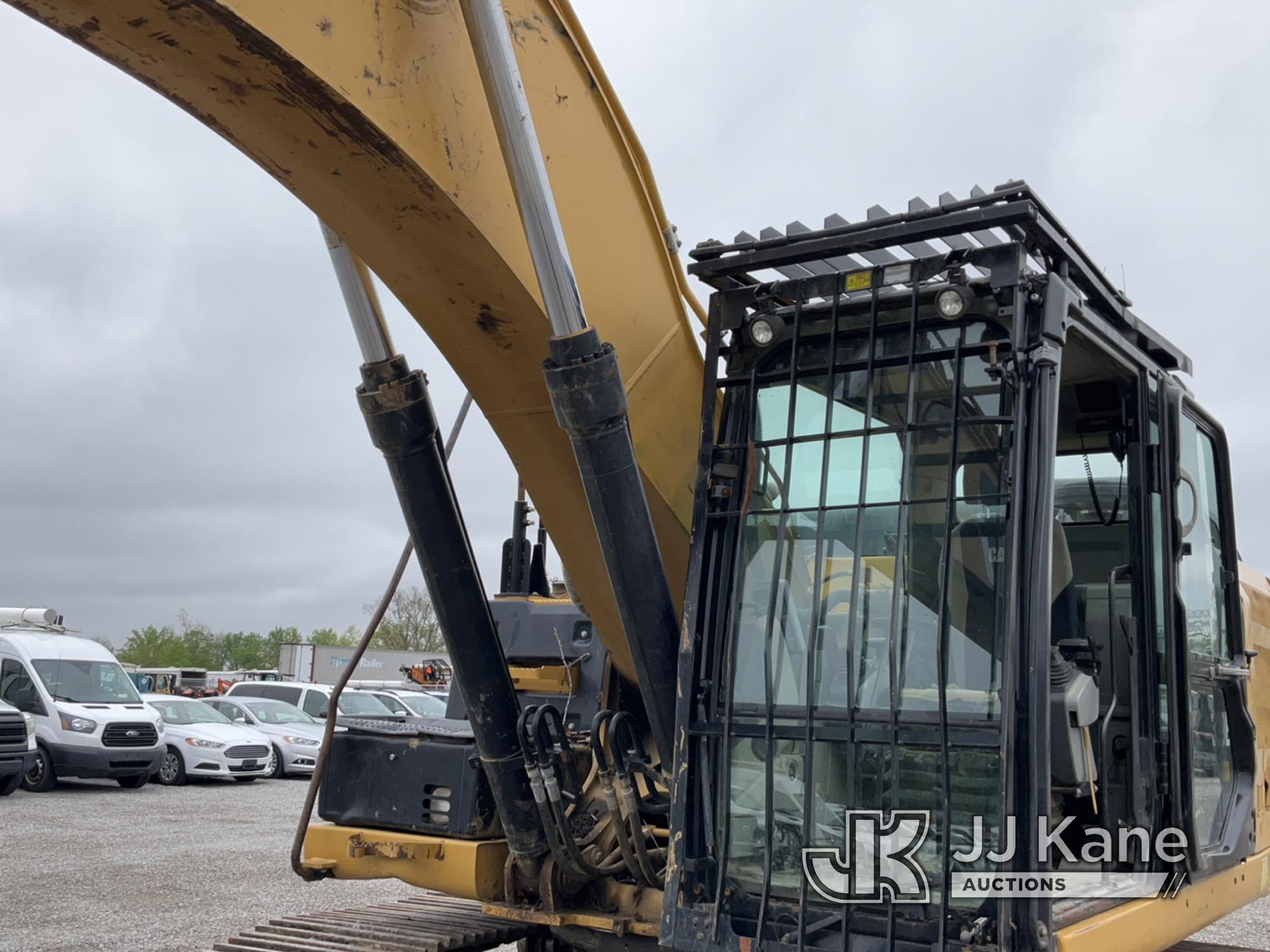 (Verona, KY) 2013 Cat 329EL Hydraulic Excavator Runs, Moves & Operates) (No Bucket, Seller Note: Int