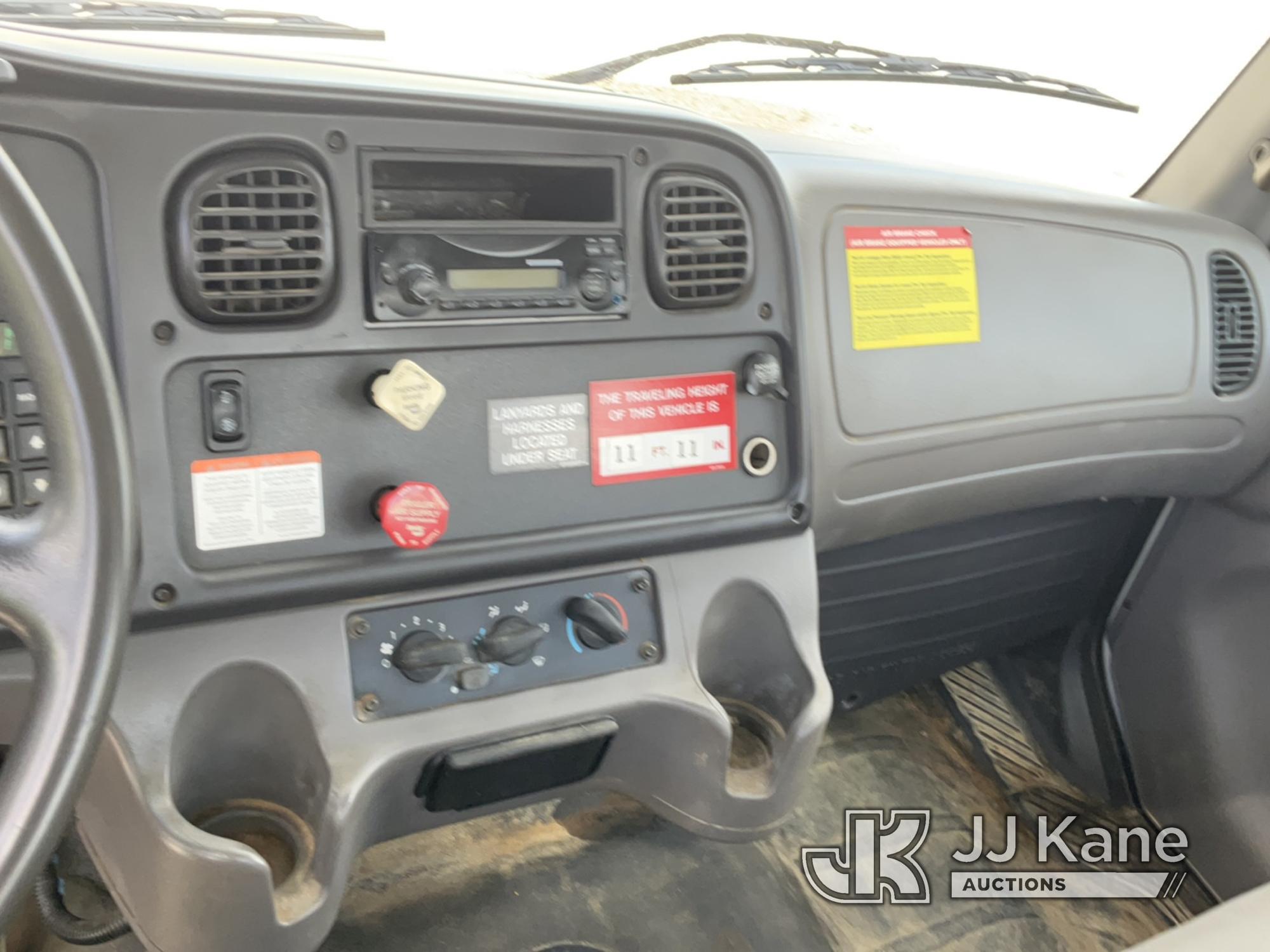 (Verona, KY) Altec DM47-TR, Digger Derrick rear mounted on 2011 Freightliner M2 106 Utility Truck Ru