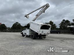 (Villa Rica, GA) Altec LR756, Over-Center Bucket Truck mounted behind cab on 2013 Ford F750 Chipper