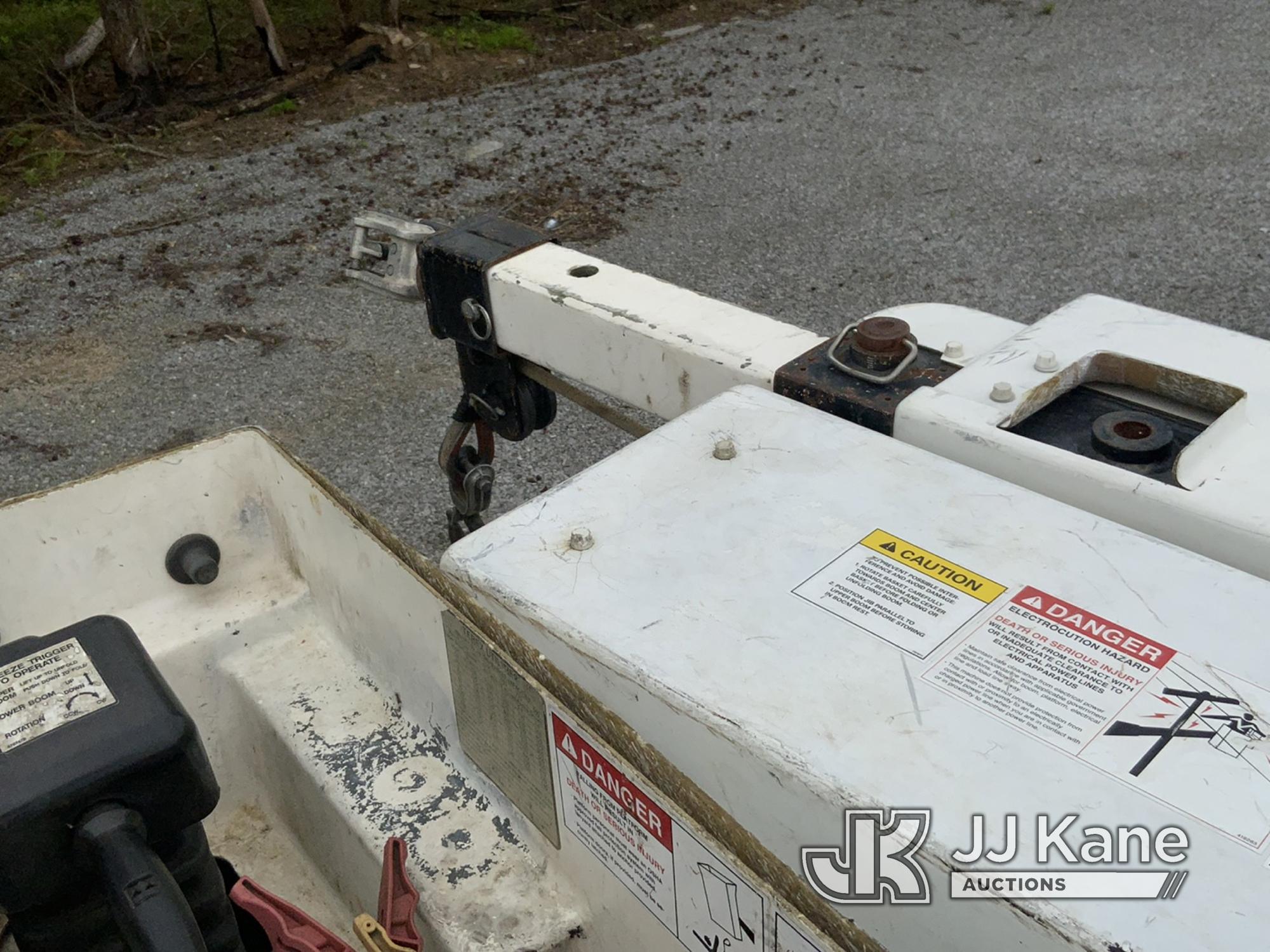 (New Tazewell, TN) Terex/Telelect Hi-Ranger HRX-55, Material Handling Bucket Truck rear mounted on 2