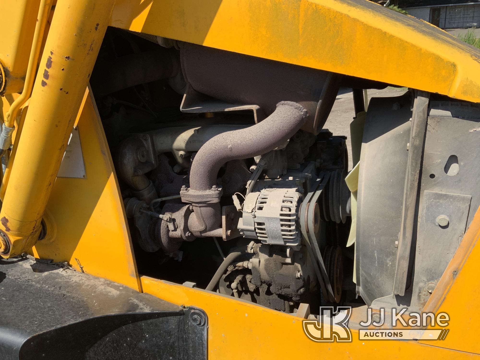 (Tampa, FL) 2003 JCB 214 Tractor Loader Extendahoe Runs, Moves & Operates) (Hydraulic Leak, Bad Brak