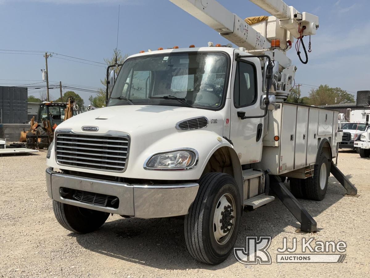 (Charlotte, NC) HiRanger TC55-MH, Material Handling Bucket Truck rear mounted on 2019 Freightliner M