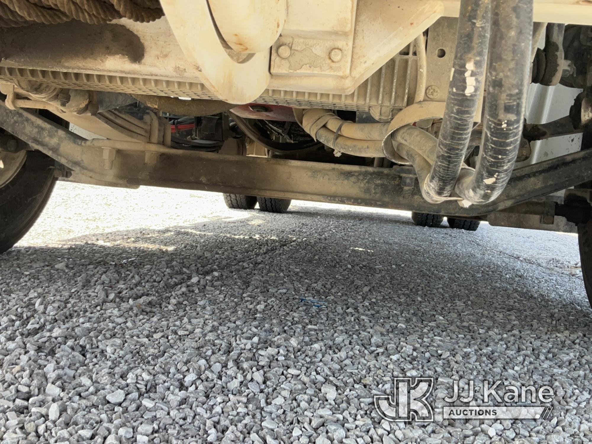 (Verona, KY) Altec DM47TR, Digger Derrick rear mounted on 2010 Freightliner M2 106 Utility Truck Run