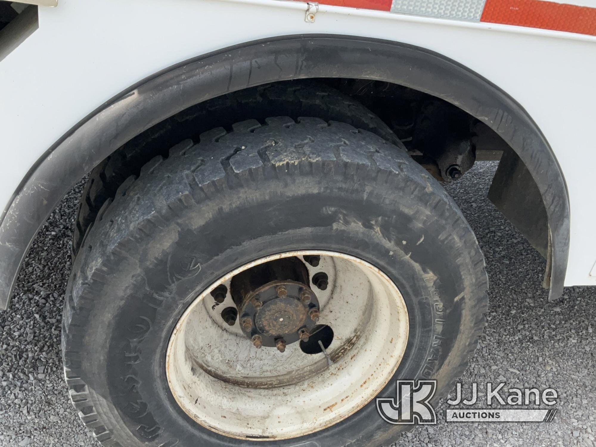 (Verona, KY) Altec DM47-TR, Digger Derrick rear mounted on 2011 Freightliner M2 106 Utility Truck Ru