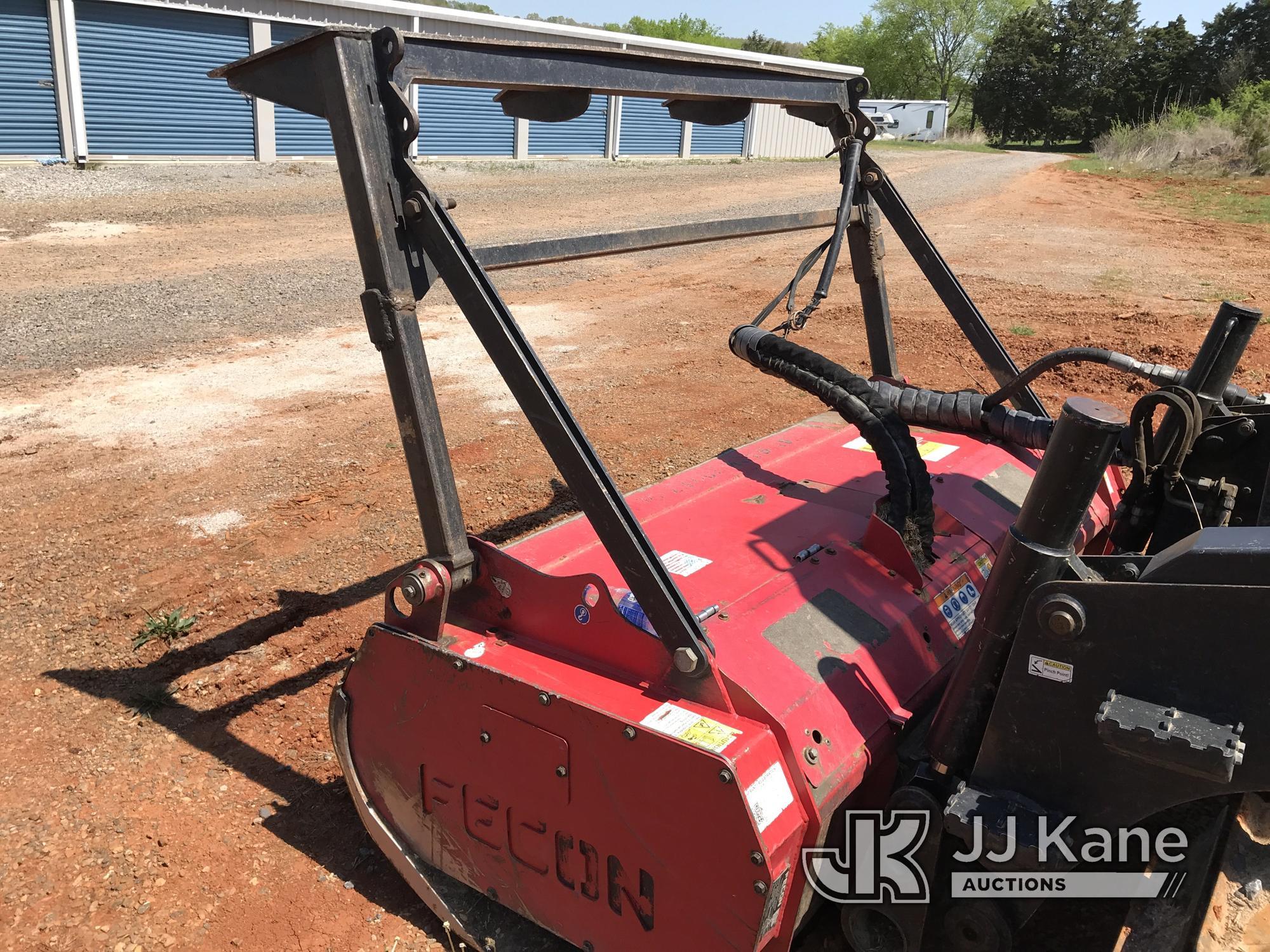 (Kodak, TN) 2018 Fecon FTX128 Articulating Site Preparation Machine, Selling With Item 1416372 Runs,