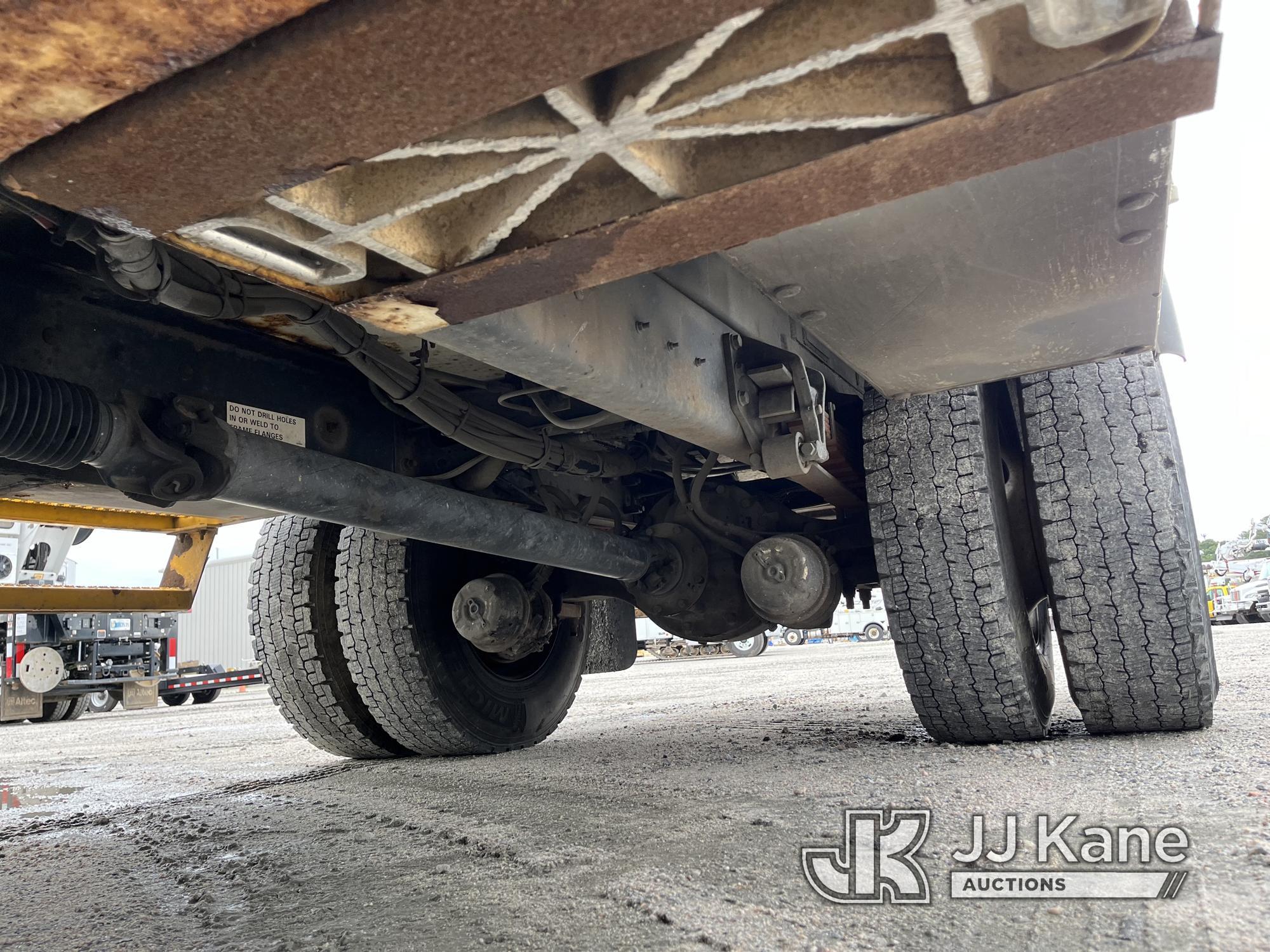 (Chester, VA) Altec AM55, Over-Center Material Handling Bucket Truck rear mounted on 2013 Internatio