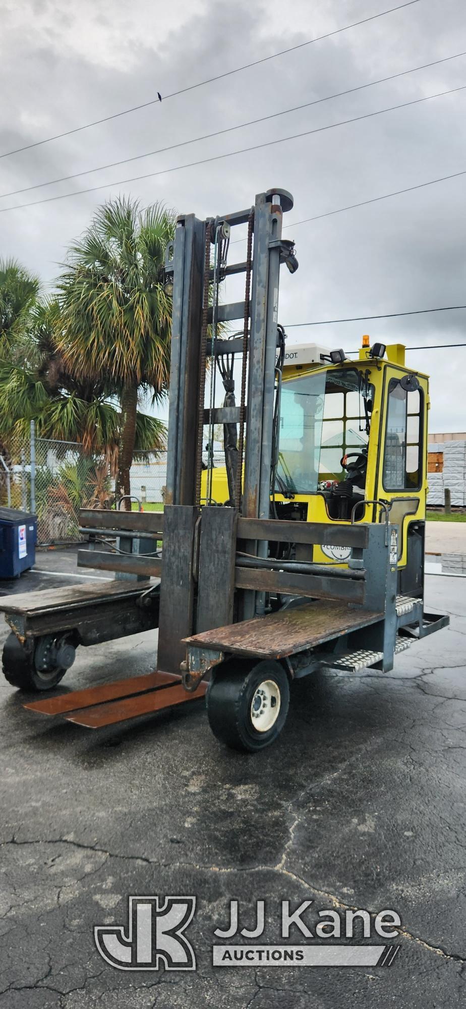 (Riviera Beach, FL) 2008 COMBI-LIFT CL80110DA50 Solid Tired Forklift, Loading Assistance Available R