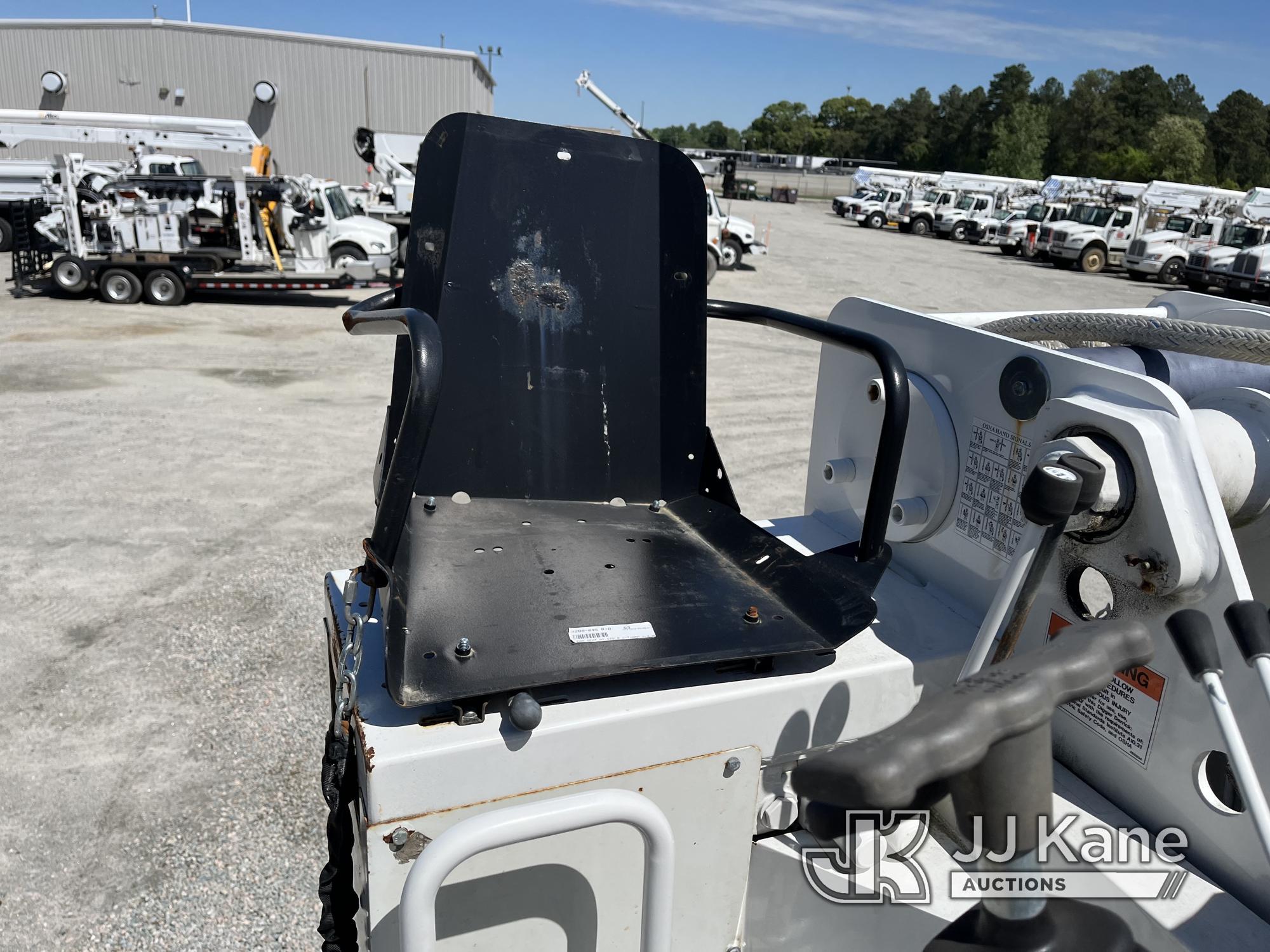 (Chester, VA) Terex Commander C4047, Digger Derrick rear mounted on 2022 Freightliner M2 4x4 Utility