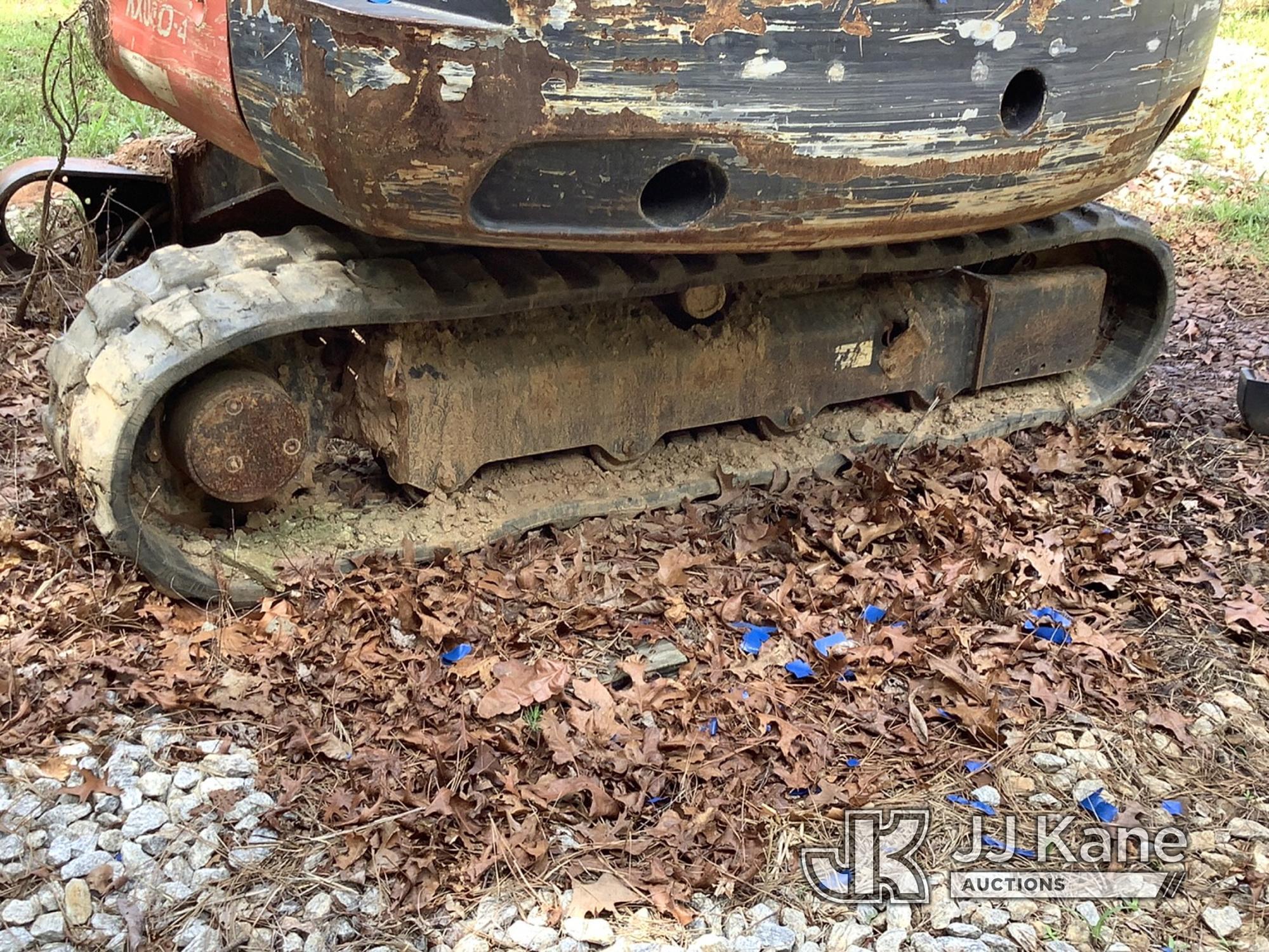 (Douglasville, GA) 2016 Kubota KX040-4 Mini Hydraulic Excavator Not Running Condition Unknown, Parts