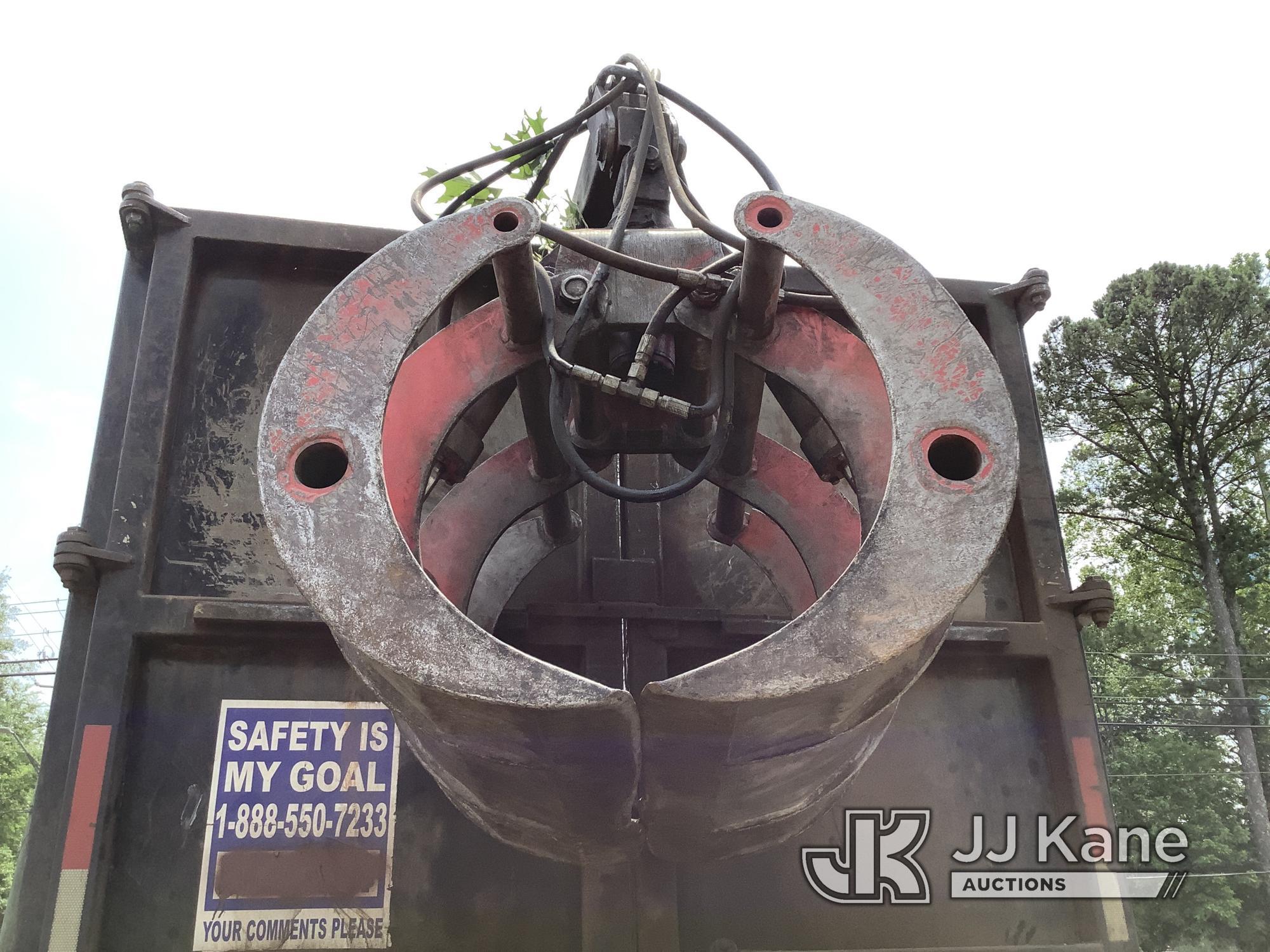 (Graysville, AL) Prentice 2124, Grappleboom Crane mounted behind cab on 2007 Sterling Acterra Dump D