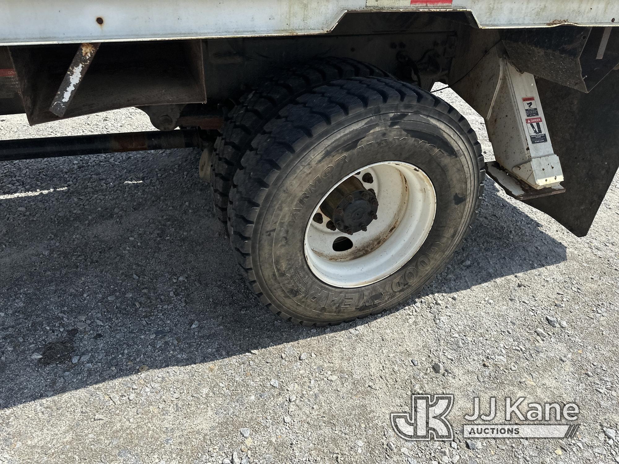 (Villa Rica, GA) Altec LRV-60E70, Over-Center Elevator Bucket Truck rear mounted on 2013 Freightline