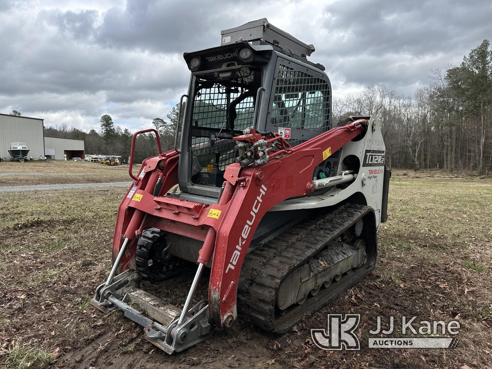 (Wakefield, VA) 2019 Takeuchi TLR12R2 High Flow Crawler Skid Steer Loader Runs, Moves, Operates, No