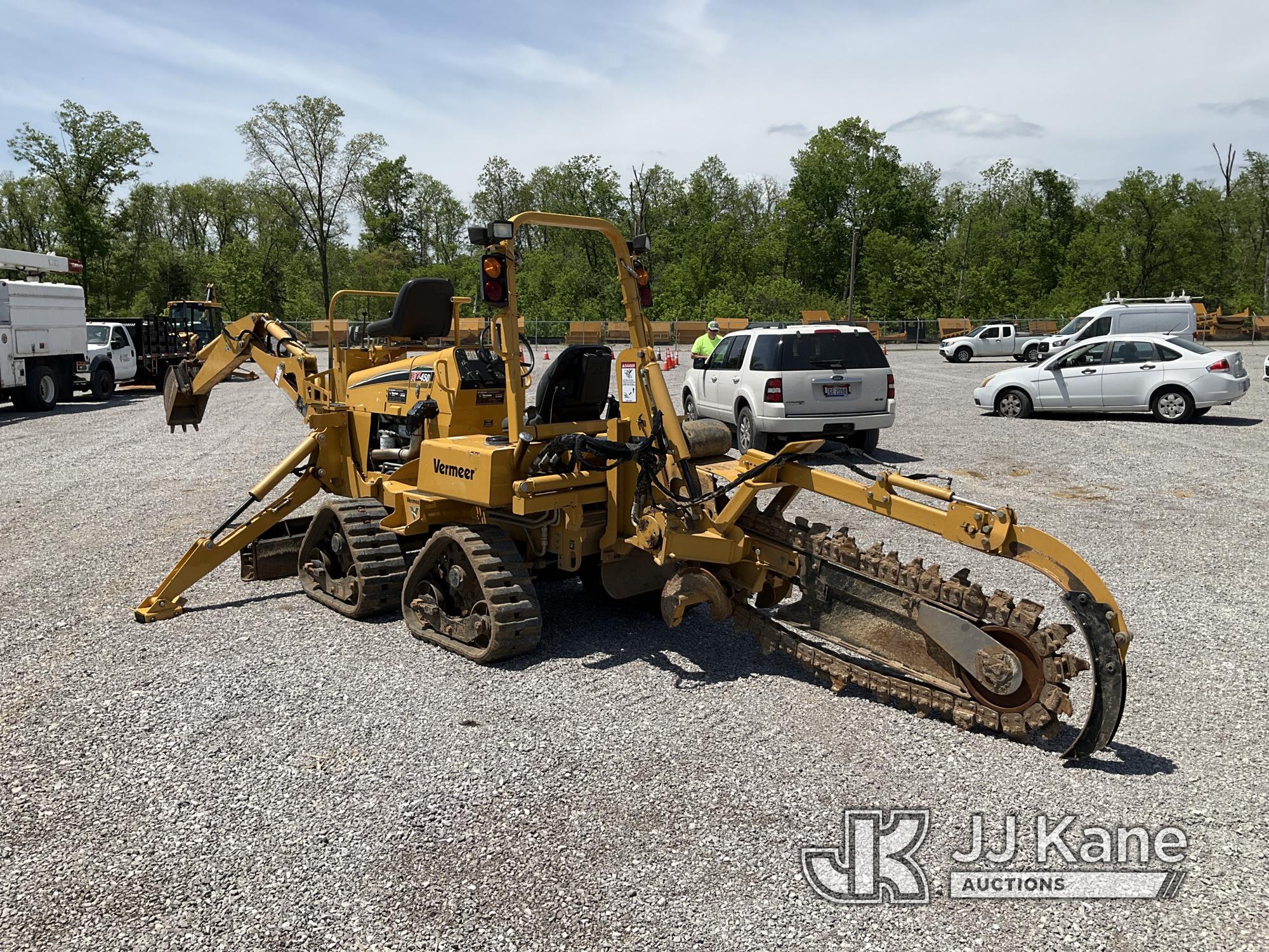 (Verona, KY) 2016 Vermeer RTX450 Crawler Trencher Runs & Operates