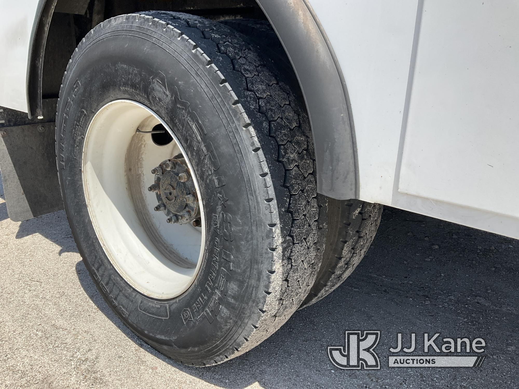 (Westlake, FL) Altec DM47B-TR, Digger Derrick rear mounted on 2016 Freightliner M2 106 4x4 Utility T