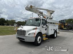 (Ocala, FL) Altec L42A, Over-Center Bucket Truck center mounted on 2012 Freightliner M2 106 Utility