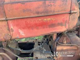 (Westlake, FL) 1950 Massey Harris Utility Tractor Not Running, Condition Unknown