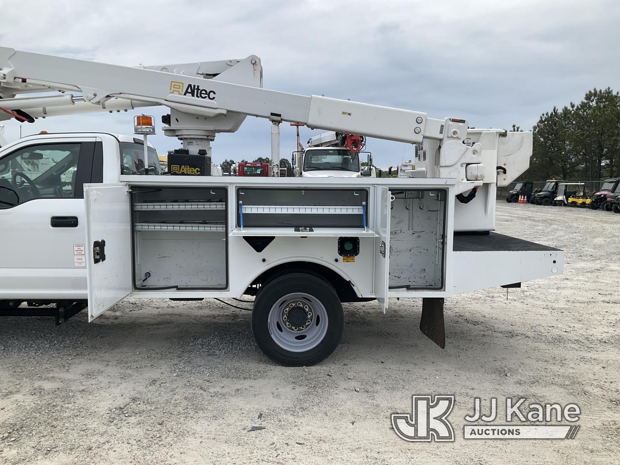 (Villa Rica, GA) Altec AT40G, Articulating & Telescopic Bucket Truck mounted behind cab on 2019 Ford