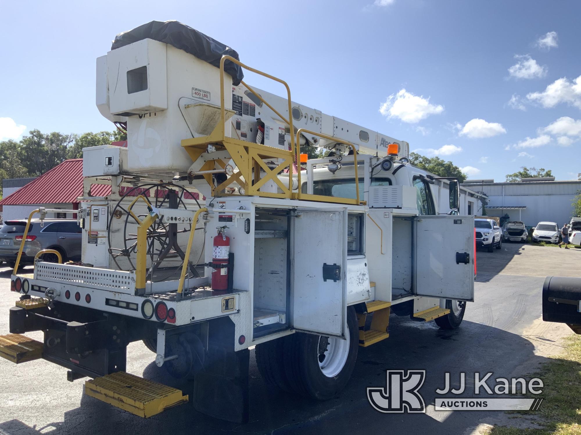 (Ocala, FL) Altec L42A, Over-Center Bucket Truck center mounted on 2013 Freightliner M2 106 Utility