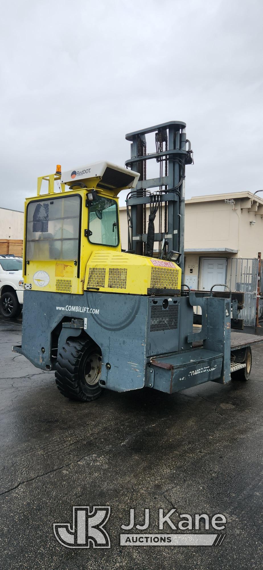 (Riviera Beach, FL) 2008 COMBI-LIFT CL80110DA50 Solid Tired Forklift, Loading Assistance Available R