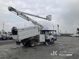 (Villa Rica, GA) Altec LRV-56, Over-Center Bucket Truck mounted behind cab on 2013 International 430