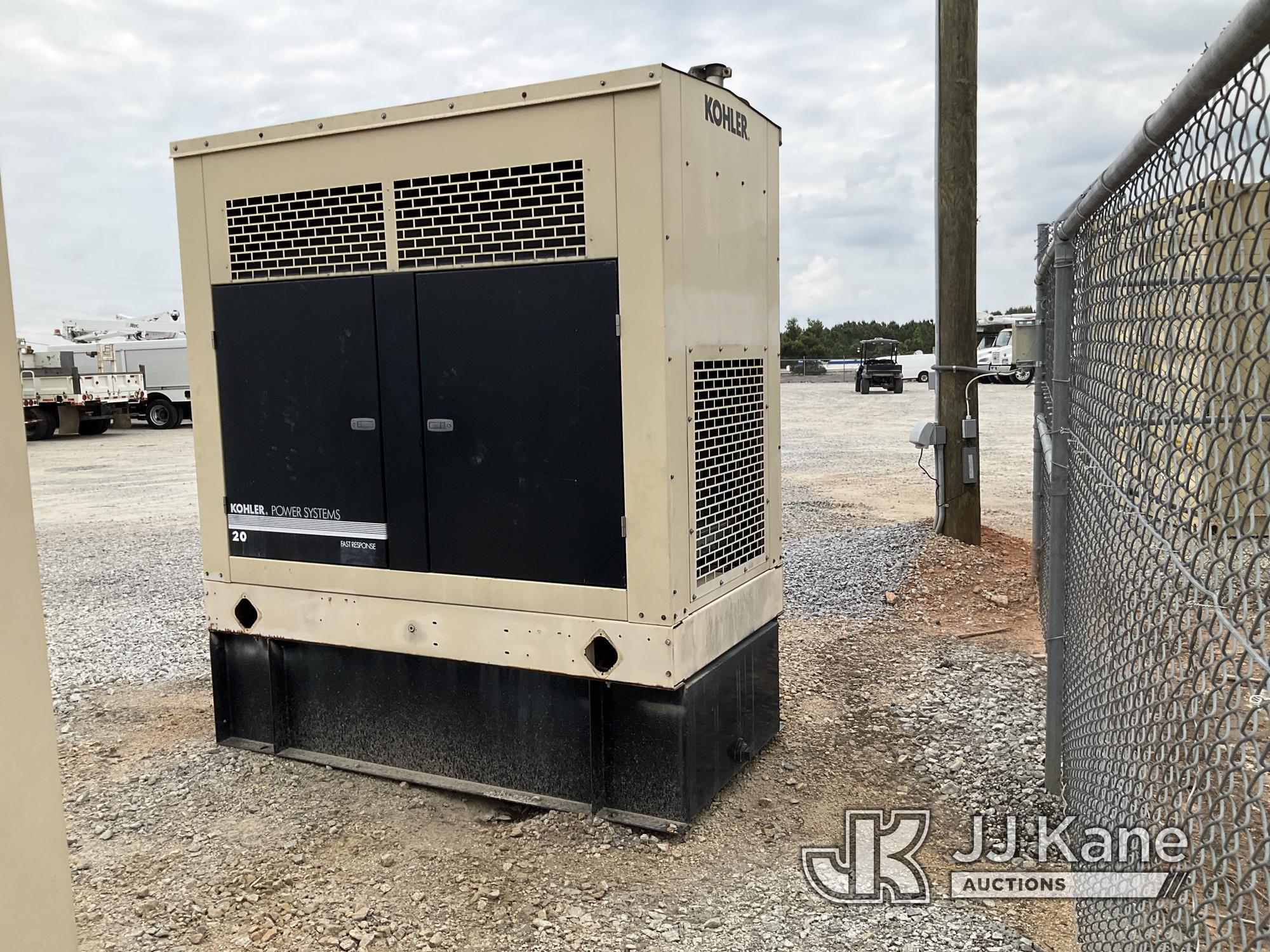 (Villa Rica, GA) 2003 Kohler 20RE0ZJB-QS2, 26KW Standby Generator Runs