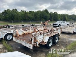 (Conway, AR) 1992 Arkansas Trailer T/A Reel/Material Trailer 7-Way Round RV Trailer Plug, Pins Missi