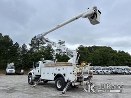 (Chester, VA) Altec AM55, Over-Center Material Handling Bucket Truck rear mounted on 2013 Internatio