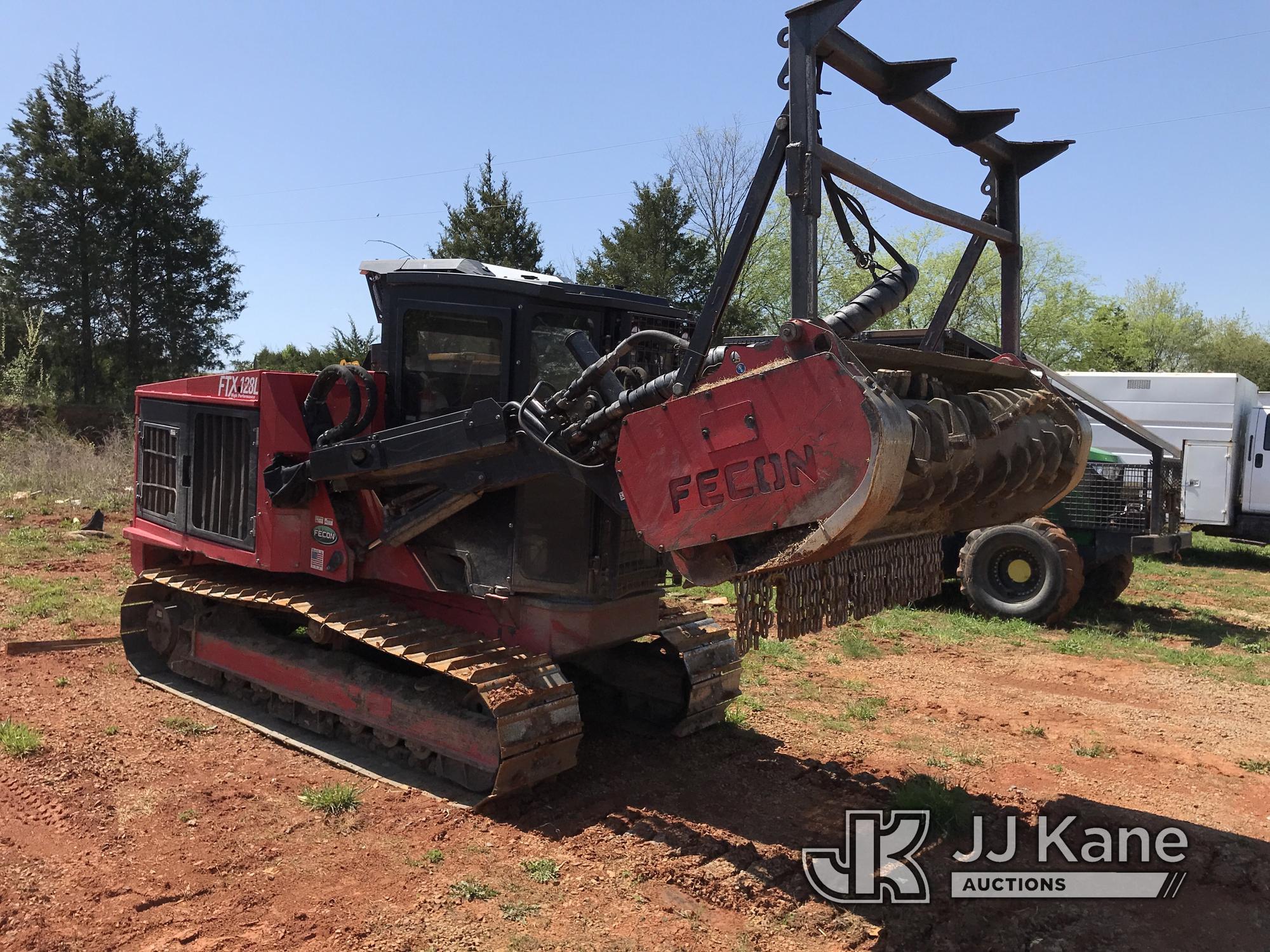 (Kodak, TN) 2018 Fecon FTX128 Articulating Site Preparation Machine, Selling With Item 1416372 Runs,