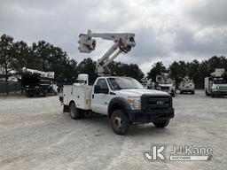 (Villa Rica, GA) Altec AT37G, Articulating & Telescopic Bucket Truck mounted behind cab on 2012 Ford