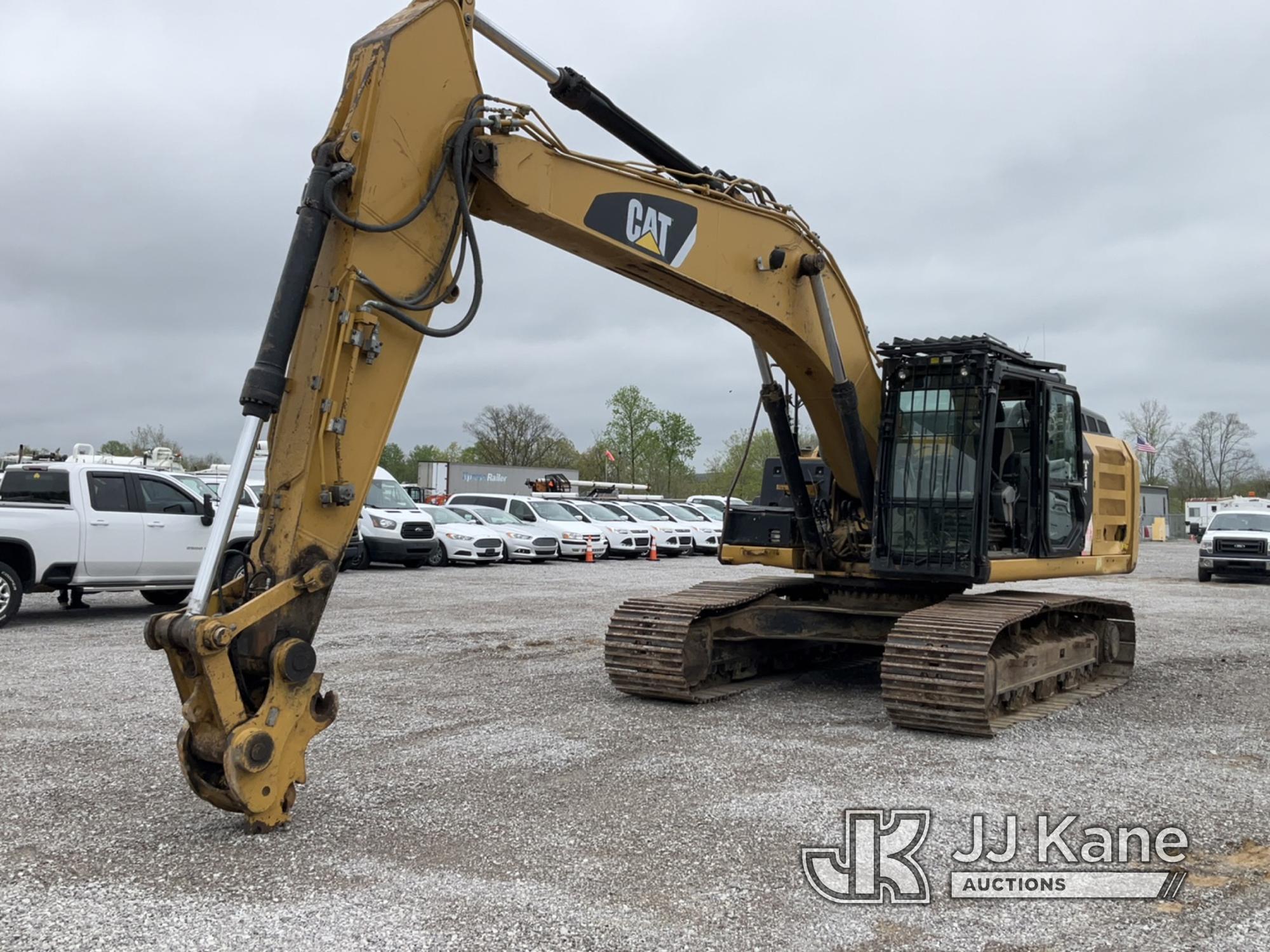 (Verona, KY) 2013 Cat 329EL Hydraulic Excavator Runs, Moves & Operates) (No Bucket, Seller Note: Int