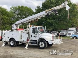 (Charlotte, NC) Altec DM47-BR, Digger Derrick rear mounted on 2010 Freightliner M2-106 Utility Truck