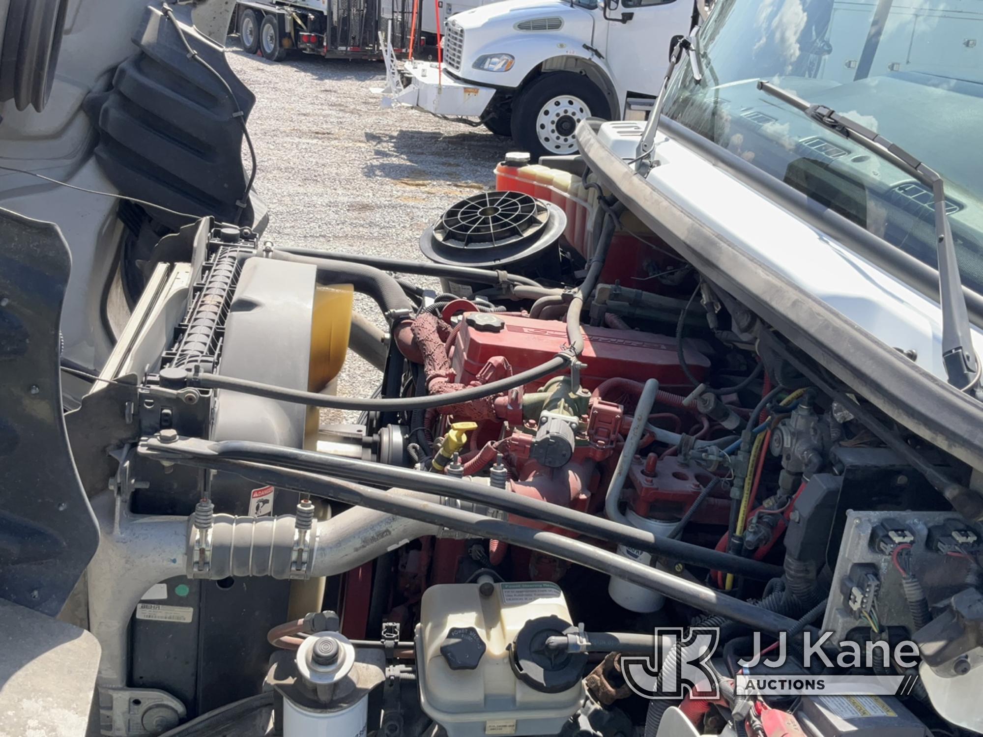 (Verona, KY) Altec DM47TR, Digger Derrick rear mounted on 2010 Freightliner M2 106 Utility Truck, (D