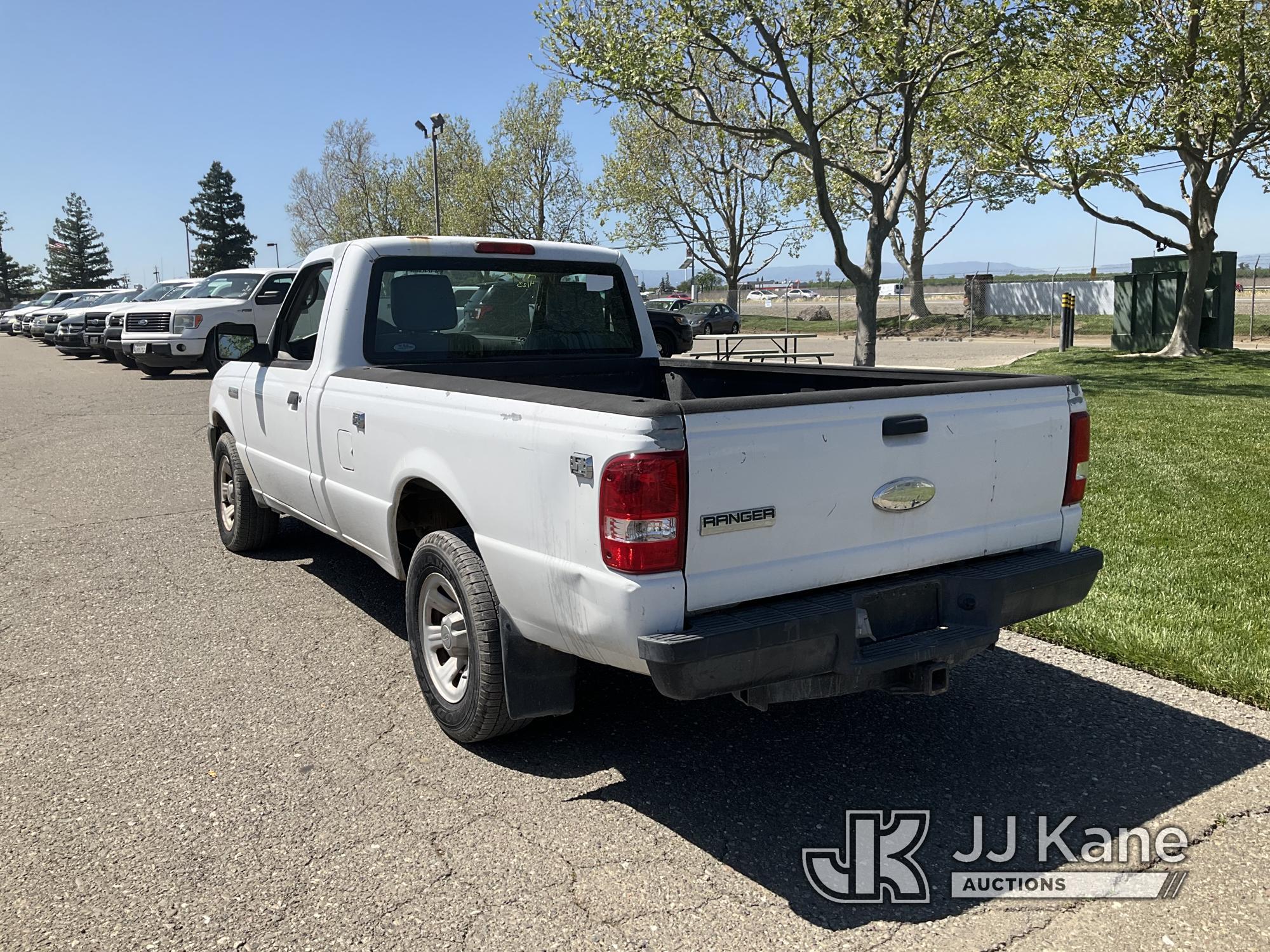 (Dixon, CA) 2010 Ford Ranger Pickup Truck Runs & Moves, Has Flat Tire