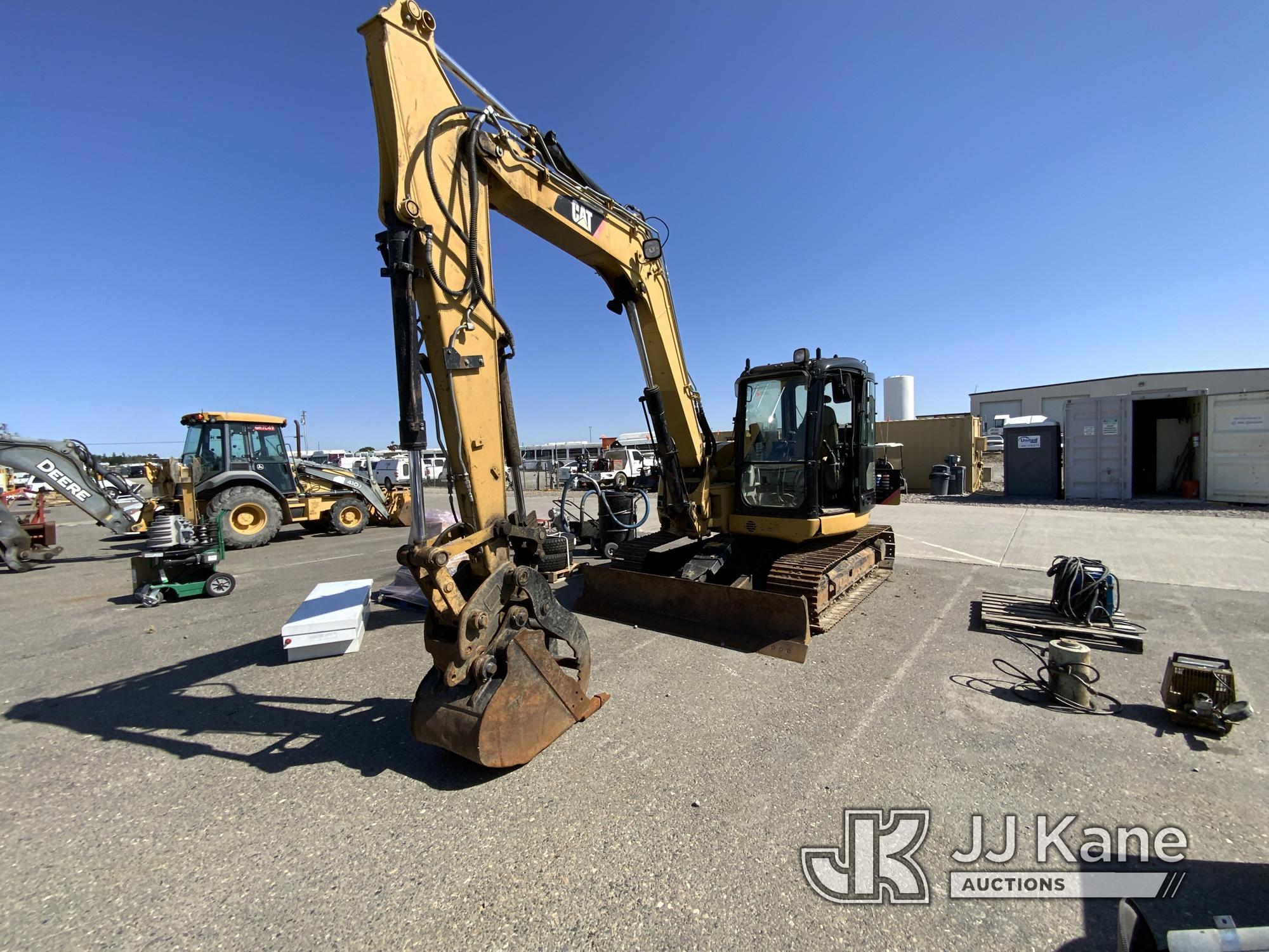 (Dixon, CA) Cat 308D Hydraulic Excavator Non Running, No Power To The Main Screen, Cannot Help With