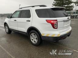 (Dixon, CA) 2014 Ford Explorer 4x4 Sport Utility Vehicle Runs & Moves, Recall Incomplete With Remedy