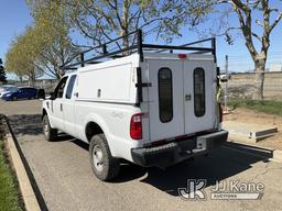 (Dixon, CA) 2010 Ford F350 4x4 Extended-Cab Pickup Truck Runs & Moves, Missing Left Side View Mirror