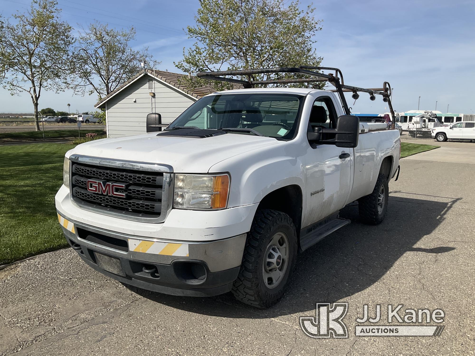 (Dixon, CA) 2012 GMC Sierra 2500HD 4x4 Service Truck Runs & Moves