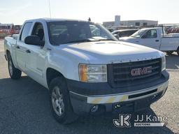 (Dixon, CA) 2013 GMC Sierra 1500 Hybrid 4x4 Crew-Cab Pickup Truck Runs & Moves) (Low Oil Pressure