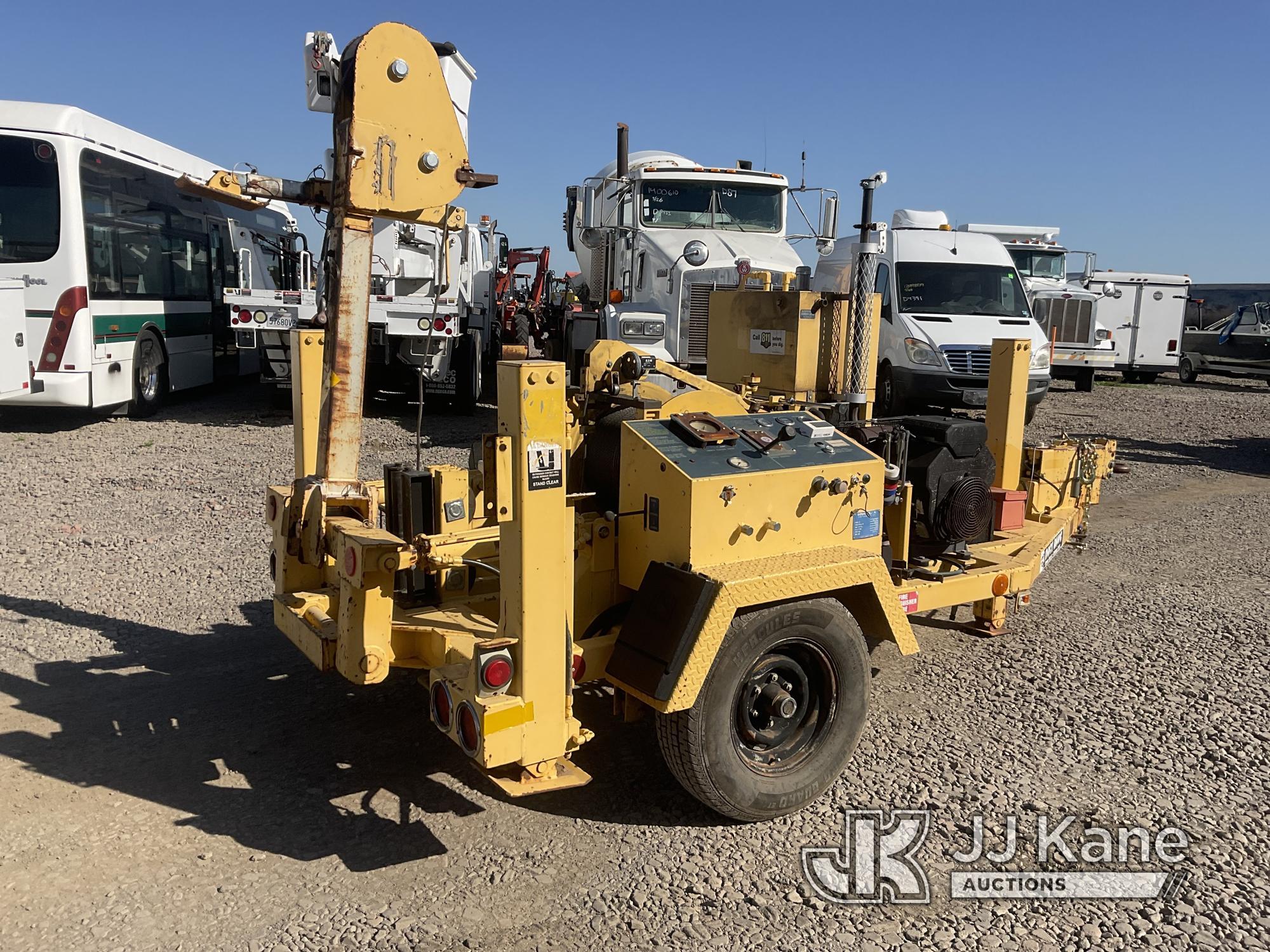 (Dixon, CA) 2003 Sherman & Reilly DDH-75-T Reel Trailer Road Worthy, Operates