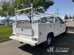 (Dixon, CA) 1999 Ford F250 Service Truck Runs & Moves) (Rust Damage, Shifter Gauge Not Functioning,