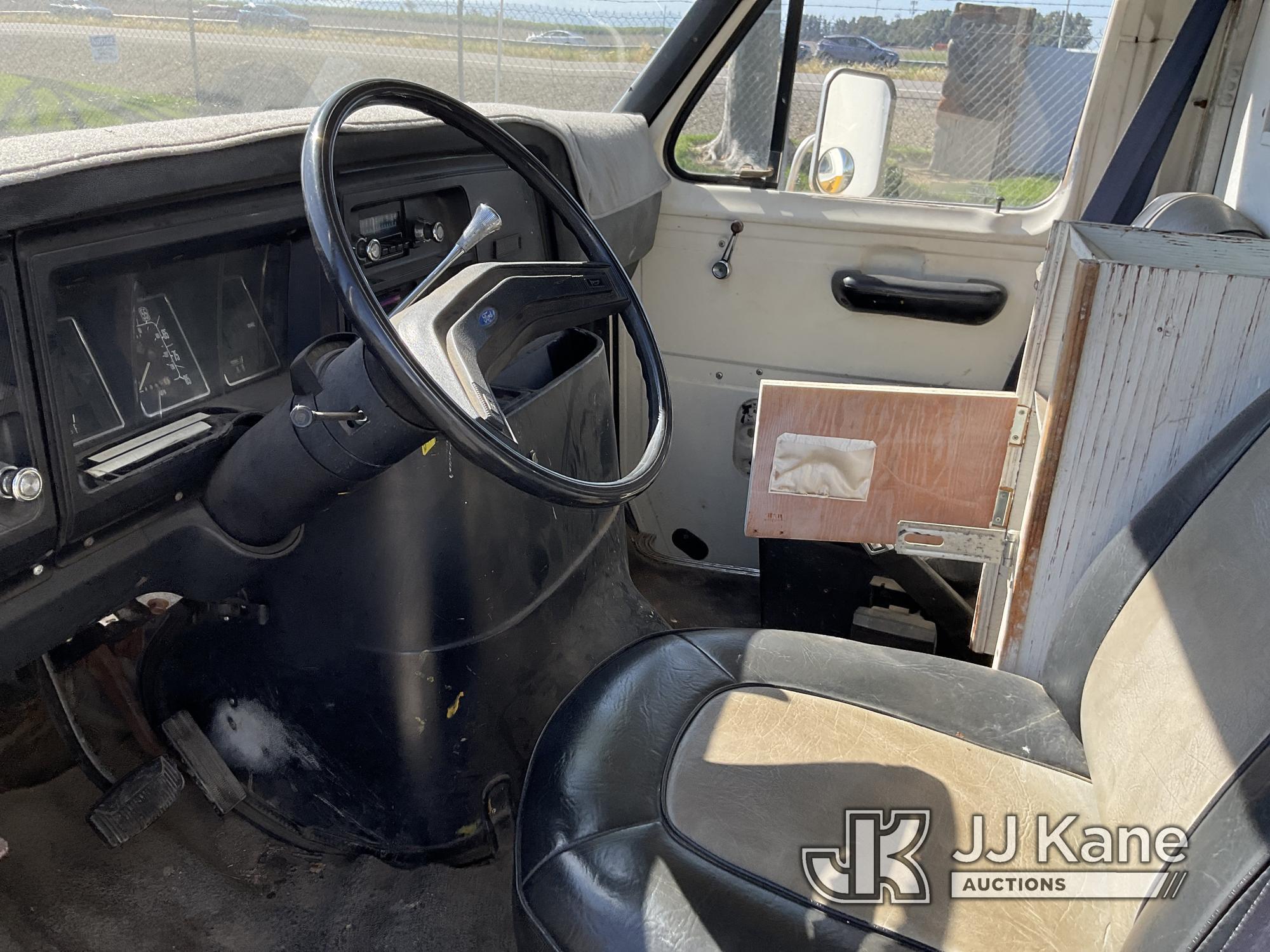 (Dixon, CA) 1983 Ford E350 Cargo Van Runs & Moves, Vacuum Hose Leak