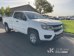 (Dixon, CA) 2016 Chevrolet Colorado 4x4 Extended-Cab Pickup Truck Runs & Moves) (Body Damage, Transm