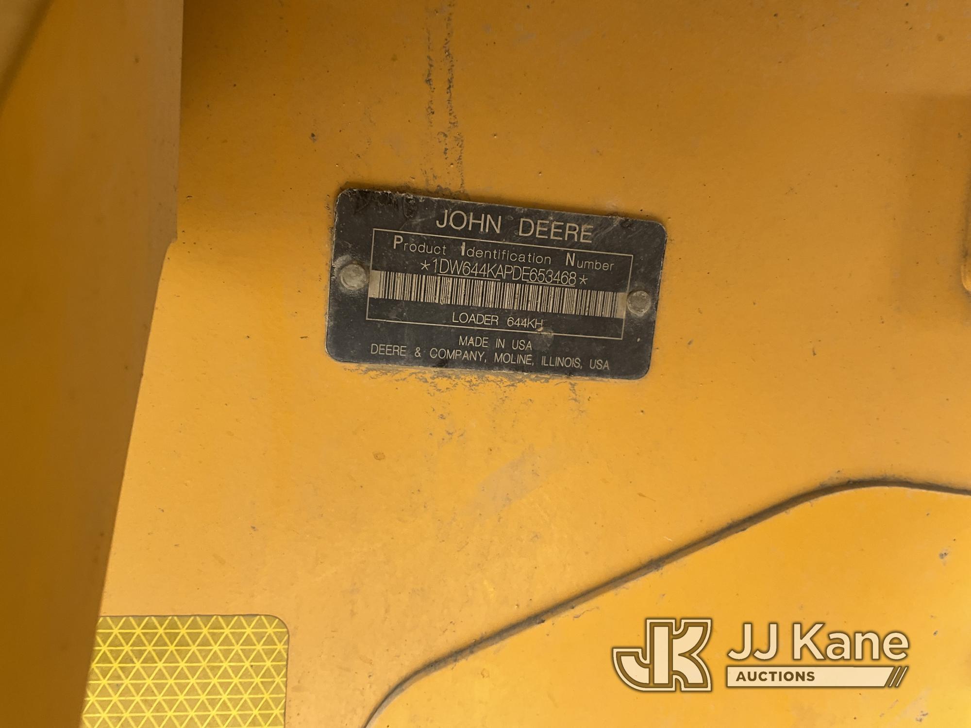 (Dixon, CA) John Deere 644J Articulating Wheel Loader Runs, Moves, & Operates