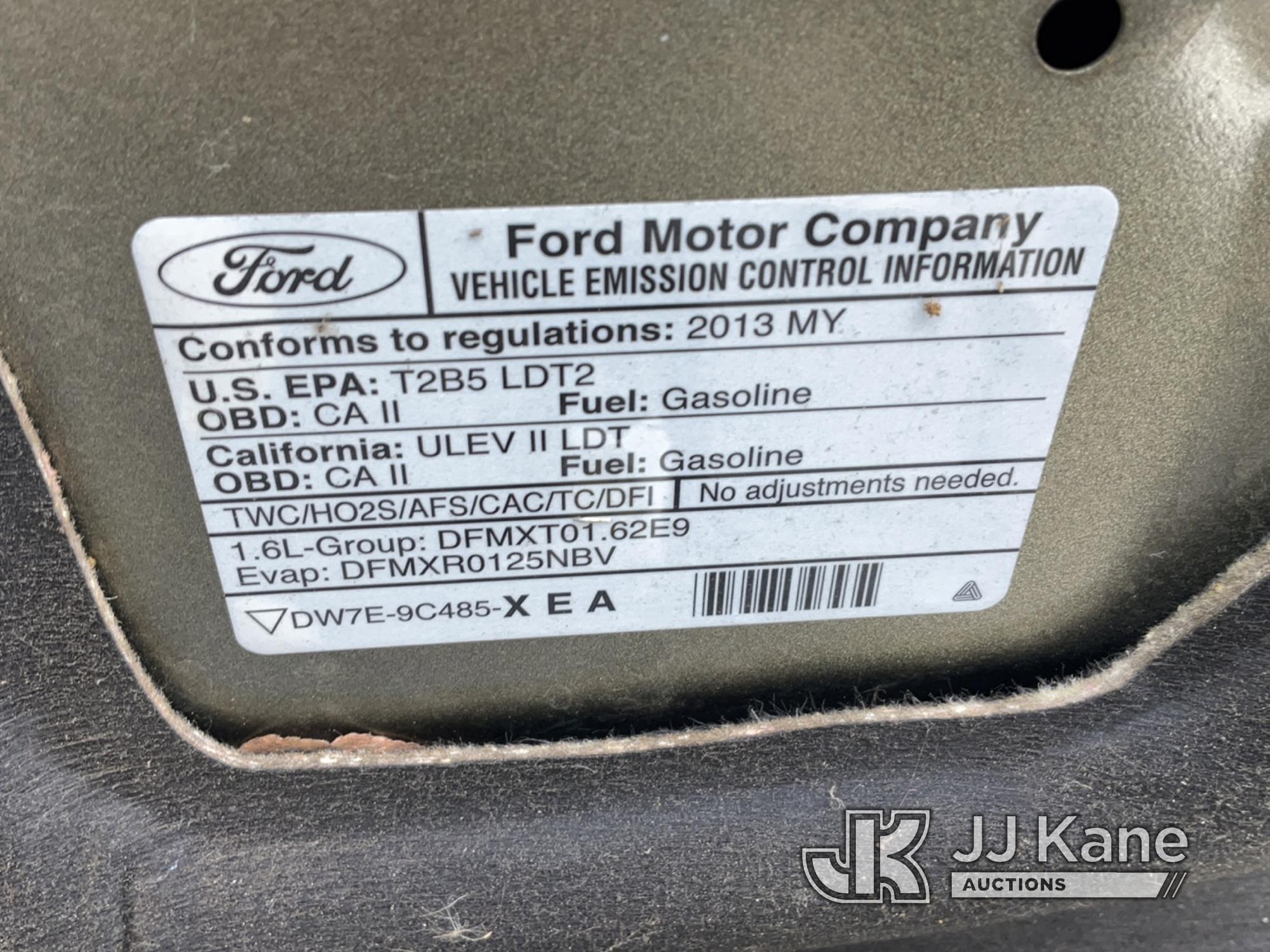 (Dixon, CA) 2013 Ford Escape 4x4 4-Door Sedan Runs & Moves